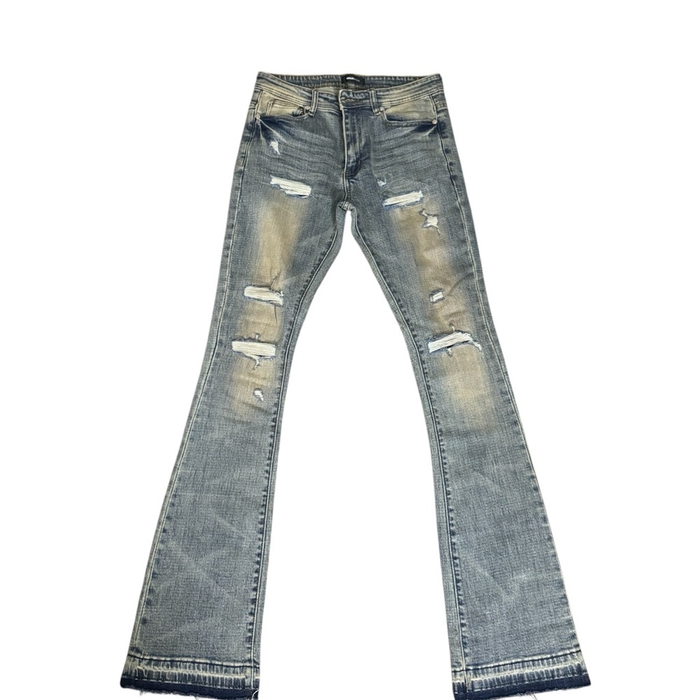 Distressed Blue Men’s Jeans